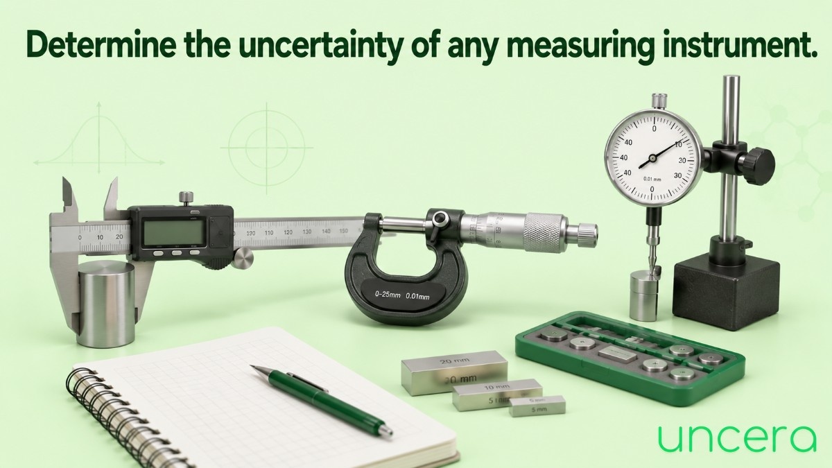 Determine The Uncertainty Of Any Measuring Instrument